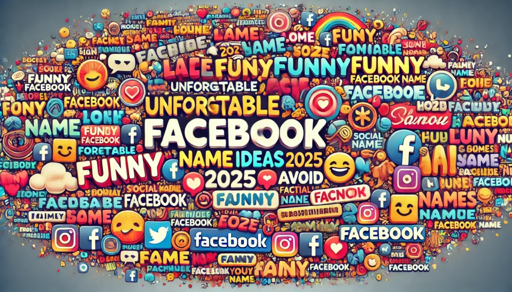 Funny Facebook Name Ideas for 2025