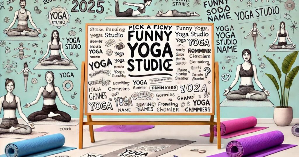 Funny Yoga Studio Names 2025