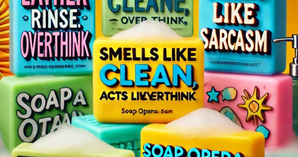 Funny Soap Names to Make Bath Time Fun 2025